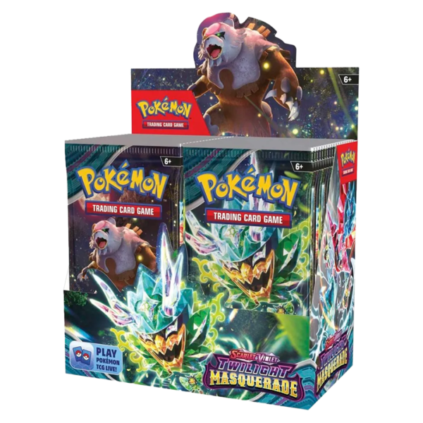 Scarlet & Violet: Twilight Masquerade - Booster Box Display - Collect Roll