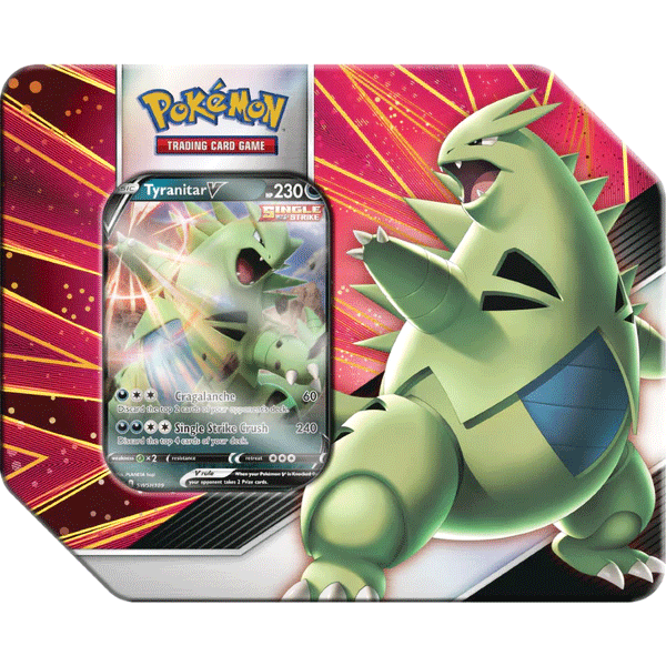 V Strikers Tin (Tyranitar V) - Collect Roll