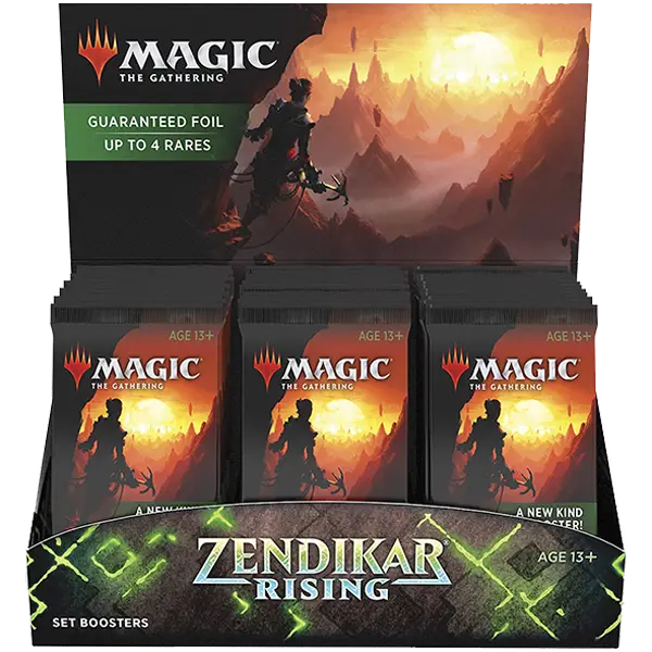 Zendikar Rising Set Booster Box Display - Collect Roll